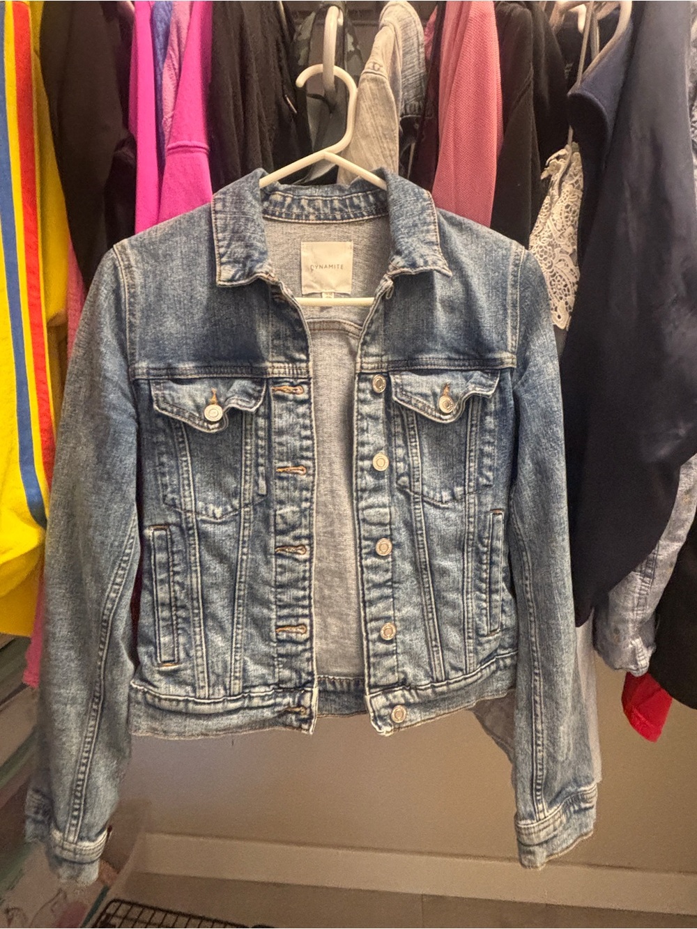 Dynamite Light Blue Denim Jean Jacket